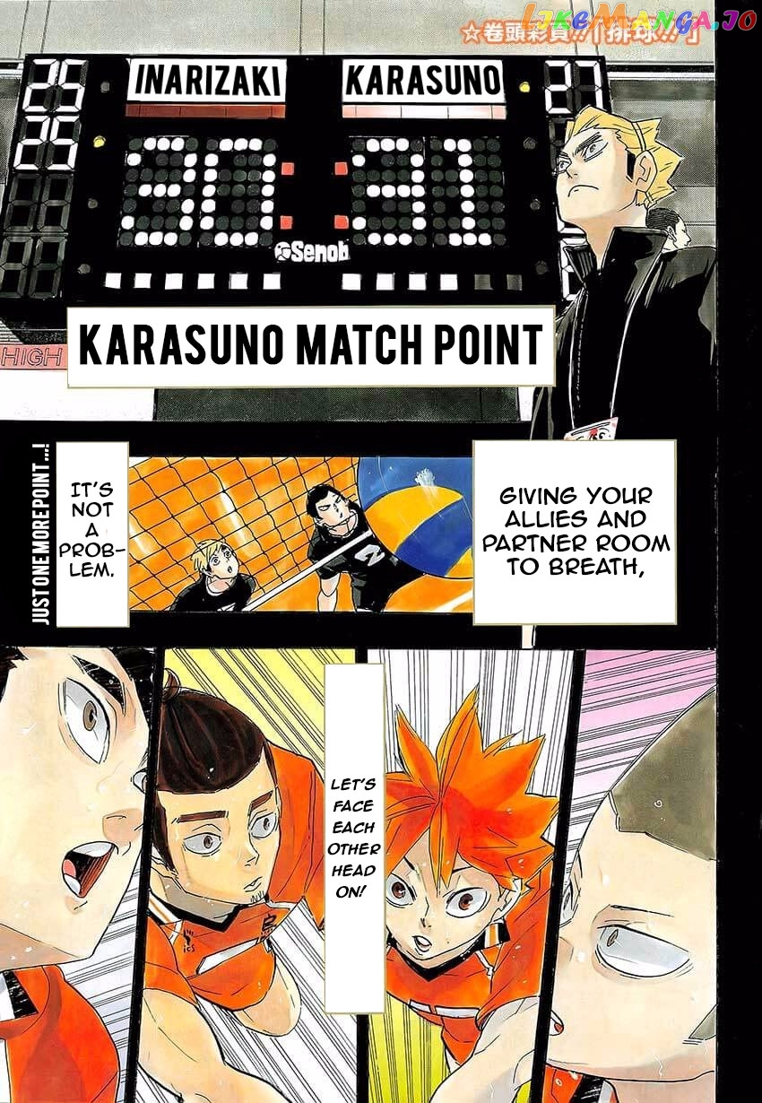 Haikyuu!!, Chapter 290 image 02